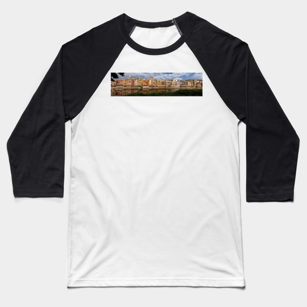 Colourful Costa Brava Baseball T-Shirt by krepsher